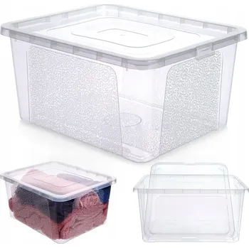 Úložný box Plastový Úložný Box Velký krabička na hračky 20L s víkem