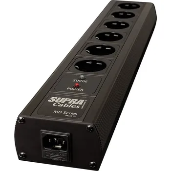 Přepěťová ochrana Supra LoRad 3024000675 černá 6 zástrček 