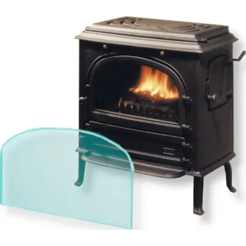 Krbová kamna Žáruvzdorné sklo na litinová kamna Saey 92