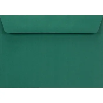 Obálka Obálky C6 tmavě zelené Burano POZVÁNKY 5ks