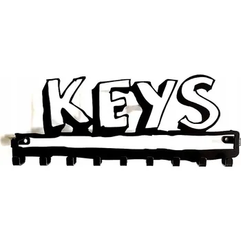 Věšák Šatní ramínko Decolicious černý