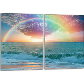 Kuchyňské prkénko Krájecí deska TMK ArtDeko sklo 2 ks