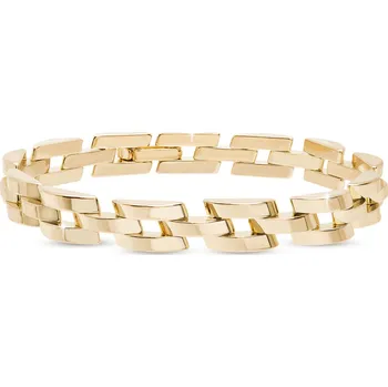 Náramek Ellami DUBAI 2621 Pozlacený masivní náramek 14k Ellami