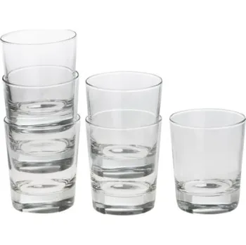 Sklenice SKLENICE NA NÁPOJE 230 ml SADA 6 ks IKEA GODIS