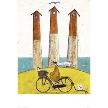 Obraz Sam Toft Plakát 40 x 50 cm Majáky