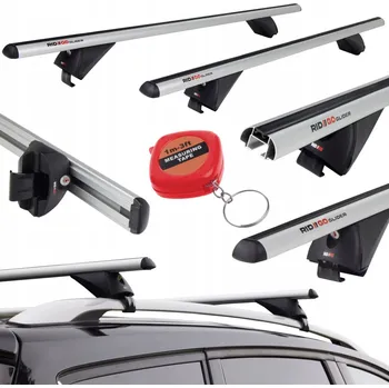 Příčník na automobil Střešní nosič / tyče Mercedes Viano W639 s podélnými nosiči (relingy)