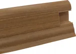 Lišta 2500x50x25 mm Lišta PVC obvodová SLK50 W185 Akát zlatý