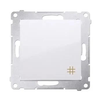 vypínač Jednopólový vypínač pod omítku Simon bílý DW7A.01/11