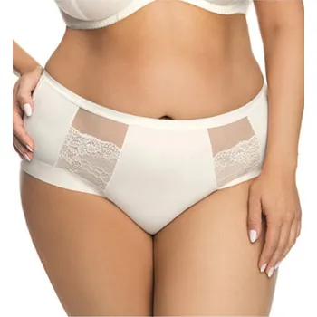 Kalhotky Dámské kalhotky 442 Luisse cream - GORSENIA krémová XXL