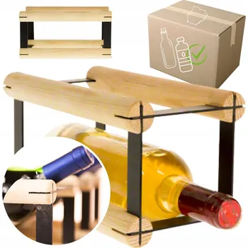 Stojan na víno Stojan na víno RW-8 1x1 regál na 1 láhev vína