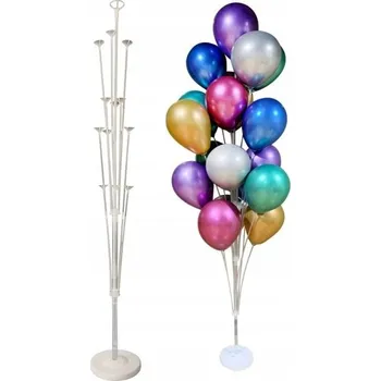 Balónek Stojan na Balónky Dekorace VELKÝ 160 cm pro 19 Balónků