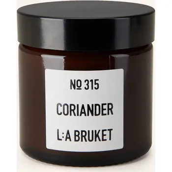 Svíčka L:A Bruket Vonná Svíčka Coriander, hnědá