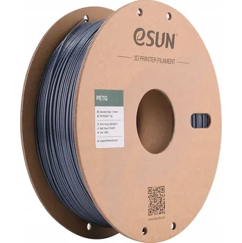 Filament ESun PETG Filament Šedá Jednotná 1.75mm