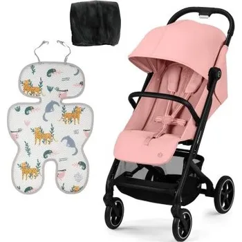 Kočárek Cybex Beezy Cenově zvýhodněný set - Black/Candy Pink