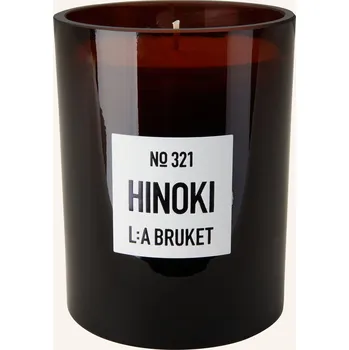 Svíčka L:A Bruket Vonná Svíčka Hinoki, hnědá