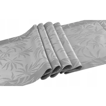 Prostěradlo Běžec na stůl odstíny šedé 150 x 50 cm