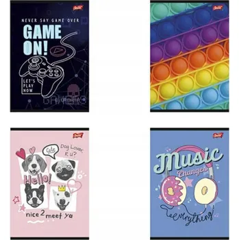 Sešit ve třech řadách A4 Unipap 32 listů