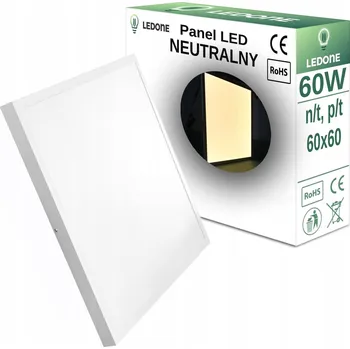 LED-ONE Stropní Svítidlo 59,5 x 3 cm bílé