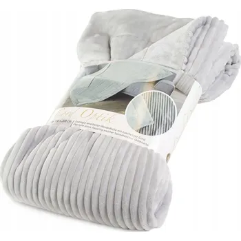 deka Deka Gözze z mikrovlákna 150 cm x 200 cm stříbrná