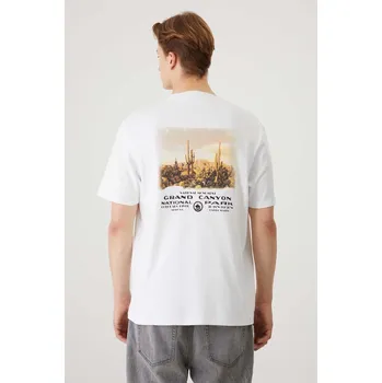 Pánské tričko Bavlněné tričko Medicine pánské, bílá barva, s potiskem RW24.TSM205 00X, vel. L