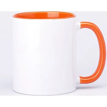 Hrneček Unisub SM-006 Hrneček s oranžovým vnitřkem keramika 330 ml