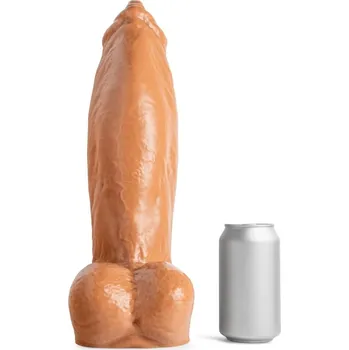 Dildo Mr. Hankey’s Toys Kane Korso XXL, prémiové silikonové dildo s Vac-U-Lock 37 x 7,8–10,4 cm