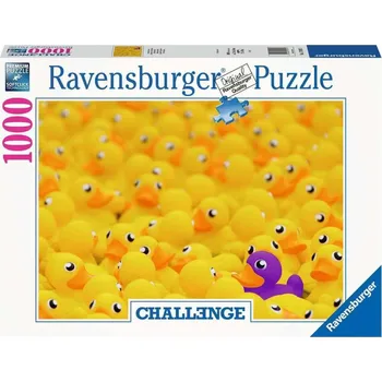 Puzzle Ravensburger 00587 Puzzle Challenge: Kachny 1000 dílků