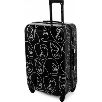 Velký kufr KEMER RGL PRINT L Art