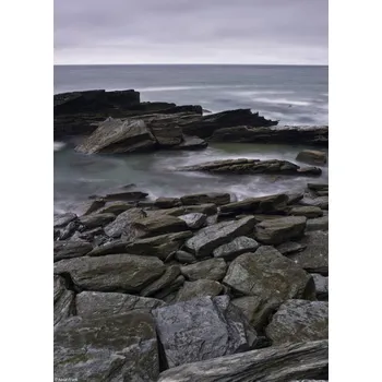 Obraz Plakát Trebarwith Strand bez rámu 20,5 x 28,4 cm