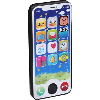 Hračka pro nejmenší Wiki Smartphone s efekty 14 cm černý