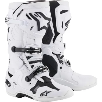 Moto oblečení Moto boty Alpinestars Tech 10 vel. 42 bílé