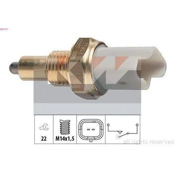 Spínač, světlo zpátečky KW 560 217