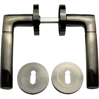 Dveřní kování TRITOOLS Klika Kora | rozeta K patyna