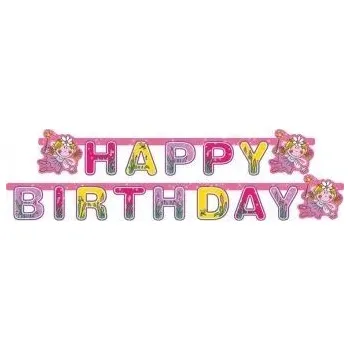 Banner Víla Happy Birthday 180x15 cm