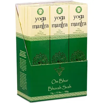 Vonná tyčinka Vonné tyčinky Song of India Masala Yoga Mantra 15 g