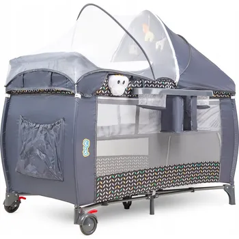 Dětská postýlka Cestovní postýlka Sternhoff 65,99 x 124 cm šedá