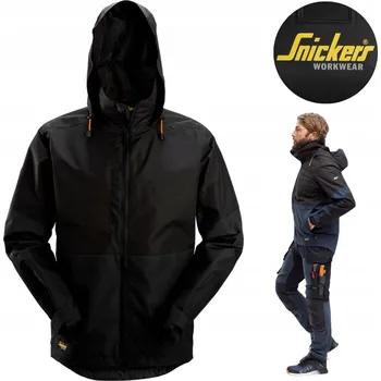 pracovní bunda Nepromokavá pracovní bunda AllroundWork Snickers 1304 Černá, velikost XXL