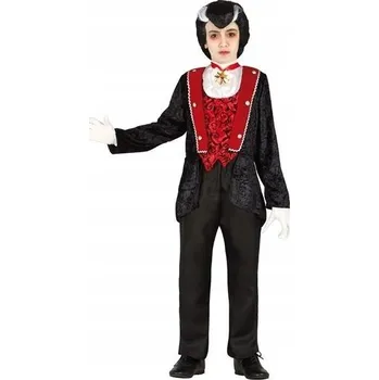 Karnevalový kostým KOSTÝM HRABĚ DRAKULA UPÍR HALLOWEEN 116