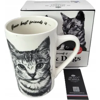 Hrnek Queen Isabell kočky porcelán 400 ml