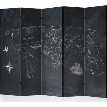 Paraván Paraván - Malé cestování. Velké cestování II Velikost: 225x172 cm, Provedení: Jednostranný