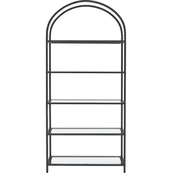 Knihovna Skleněná policová knihovna - LGT029B61