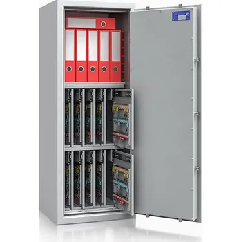 Trezor ISS Trezor Safe4Key 157024.01 KL, třída I, světle šedý