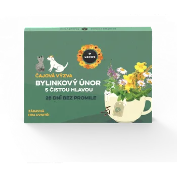 Nápoj LEROS Bylinkový únor/ čistá hlava + hra uvnitř