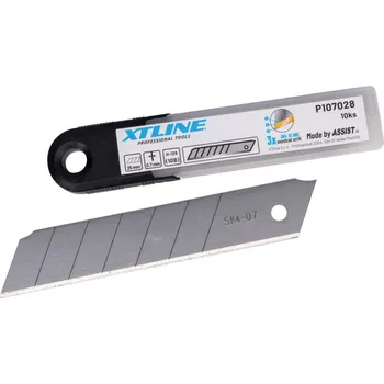 Ruční nářadí XTLINE Náhradní čepele (břity) | SK4, 25 mm, 0,7 mm (1bal/10ks)