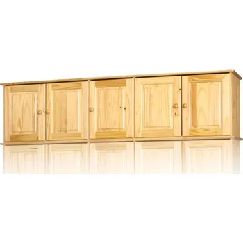 Šatní skříň Nástavec 5 dvéřový lakovaný - IDN