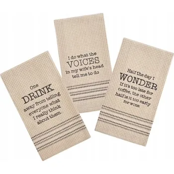 Utěrka SADA BAVLNĚNÝCH RUČNÍKŮ S VAFLE STRUKTUROU FROLEE 02FSET