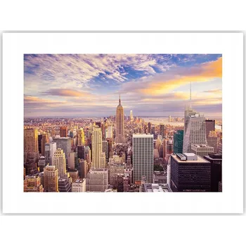Obraz Obraz plakát do obýváku ložnice 40x30 město foto na zeď bez rámu