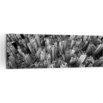 Obraz Velký obraz do obýváku 160x50 moderní architektura na plátně