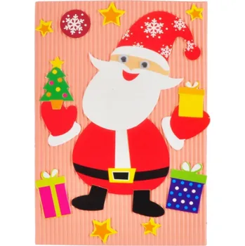 Vánoční přání SADA PRO VÝROBU VÁNOČNÍCH PŘÁNÍ kreativní Mikuláš