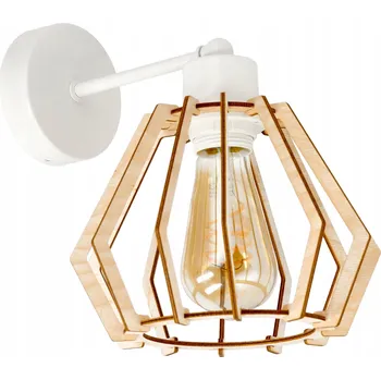 Nástěnné svítidlo Kinkiet Ścienny Lampka LED Dřevěné, na Čtení